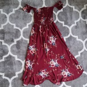 Off-Shoulder Summer Dress